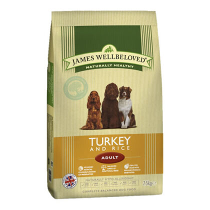 James Wellbeloved Dog Food Turkey & Rice 15kg