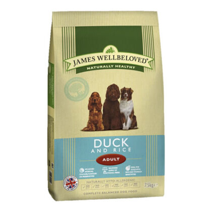 James Wellbeloved Dog Food Duck & Rice 15kg